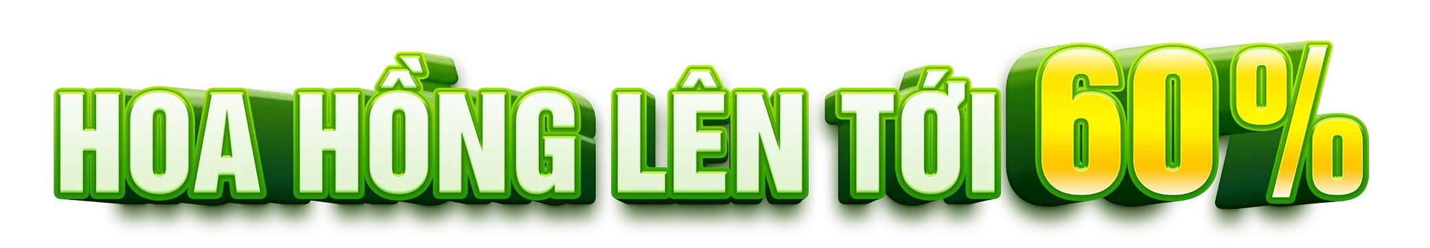 Hợp tác đại lý hoa hồng 60%